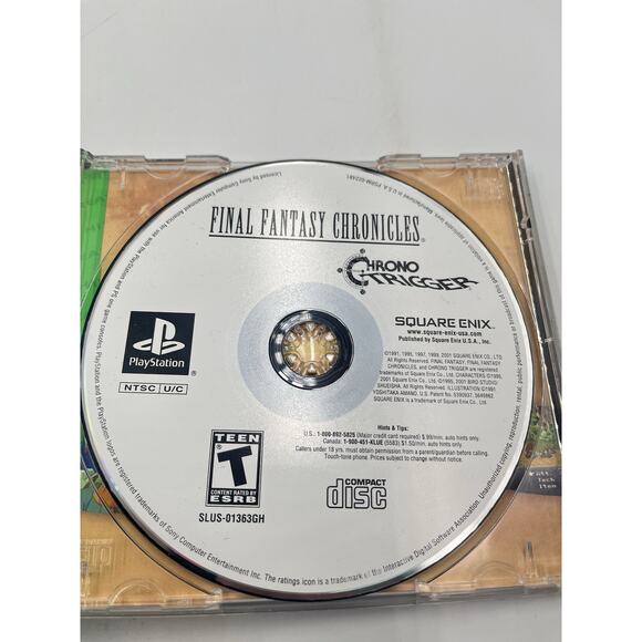 Final Fantasy Chronicles: Final Fantasy IV & Chrono Trigger Sony PlayStation 1 - Picture 9 of 10